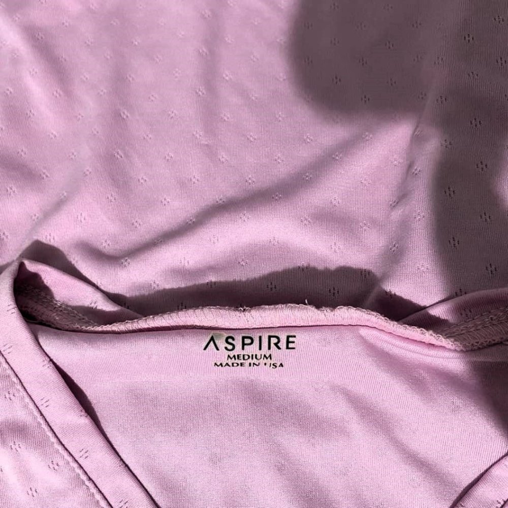 2 for $15 Aspire Pink Athletic Top - Size Medium - Picture 9 of 11